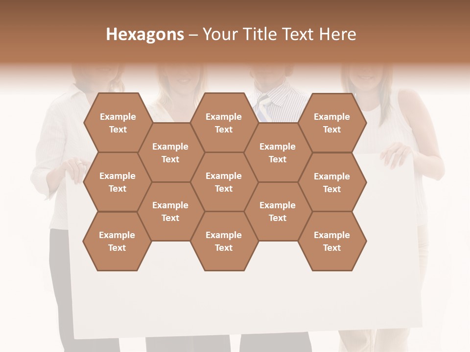 White People Team PowerPoint Template