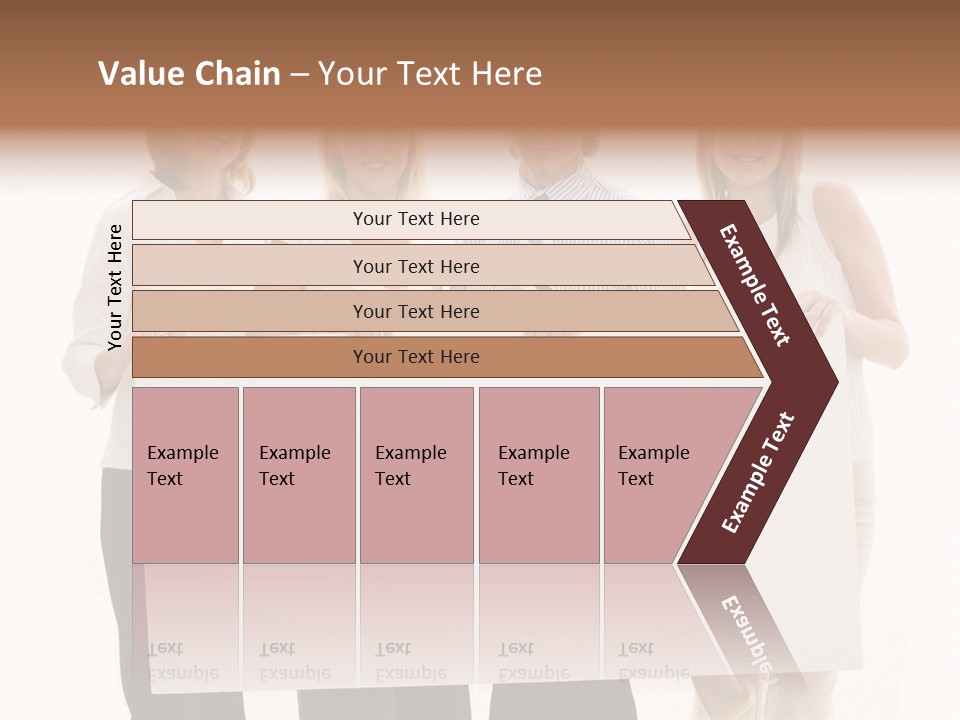 White People Team PowerPoint Template