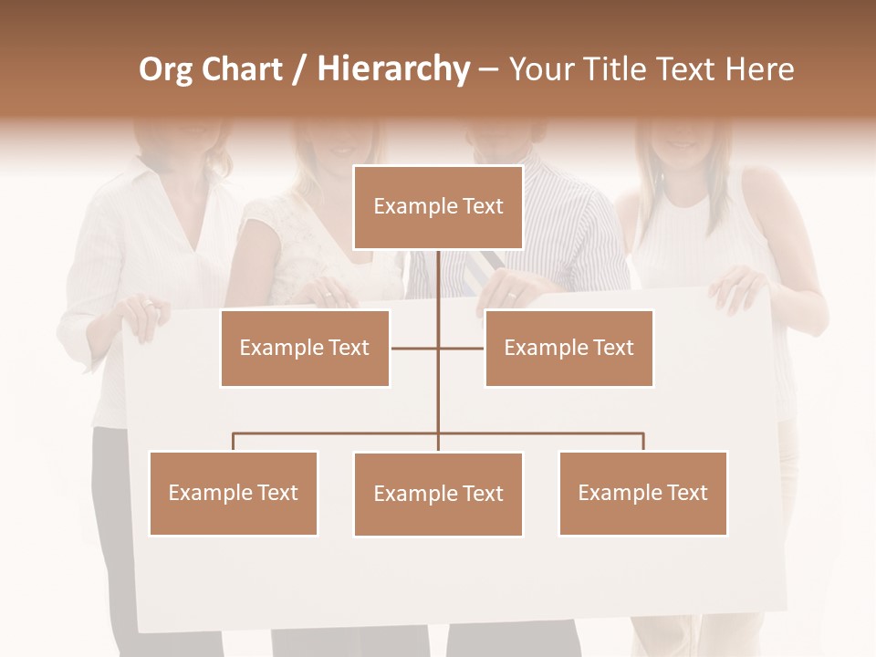 White People Team PowerPoint Template