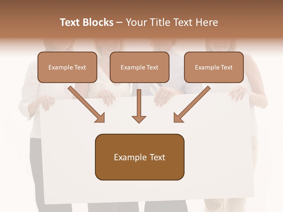 White People Team PowerPoint Template