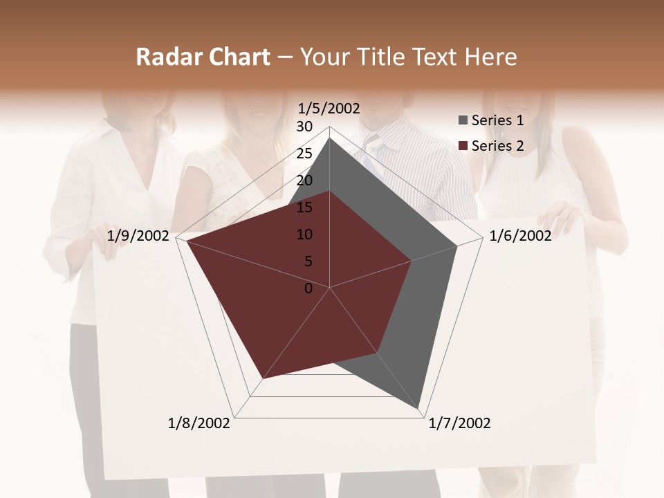 White People Team PowerPoint Template