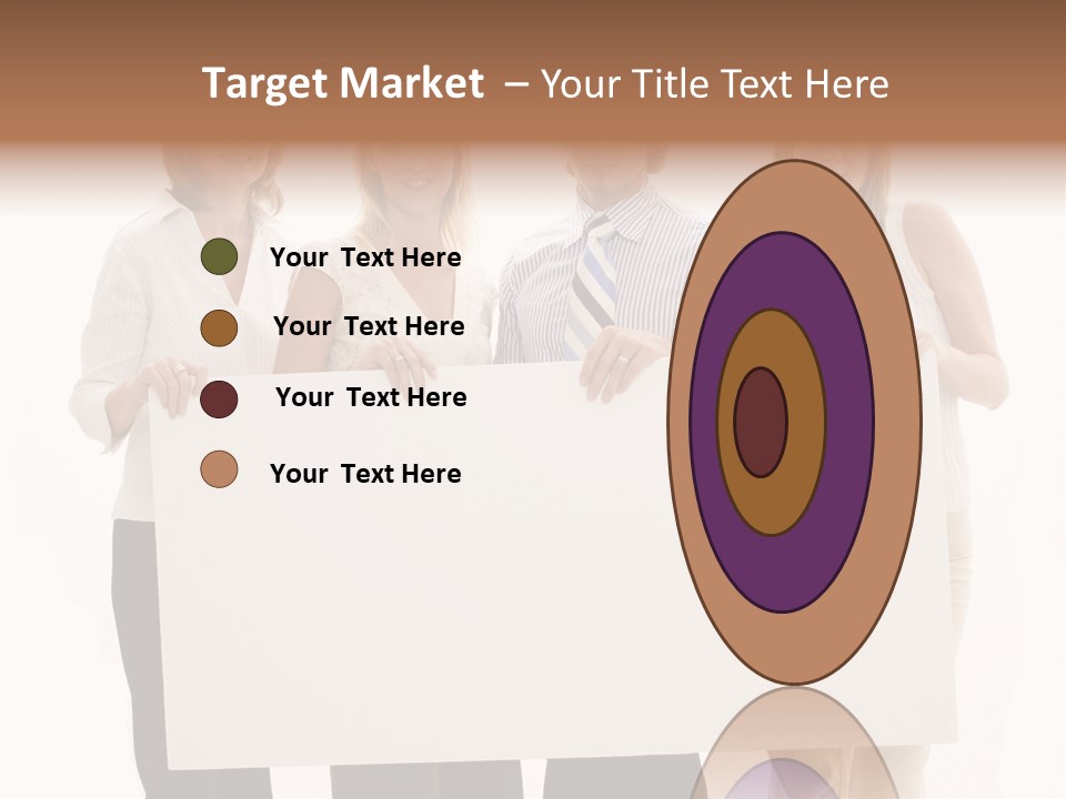 White People Team PowerPoint Template