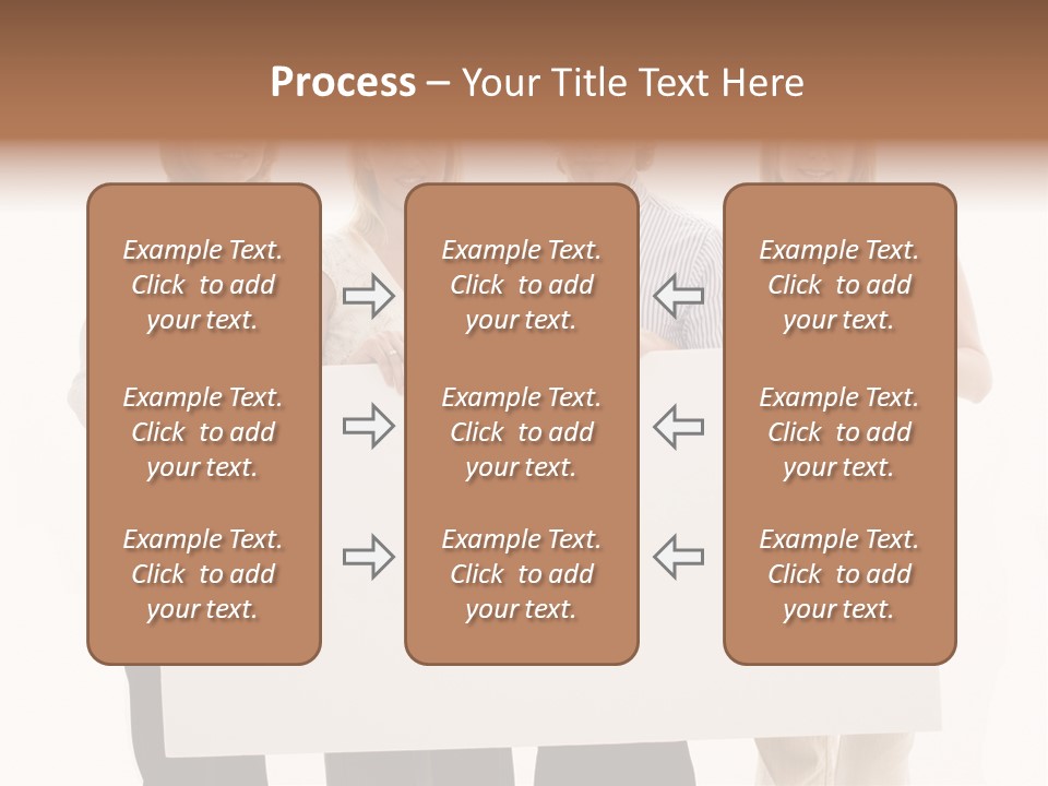 White People Team PowerPoint Template