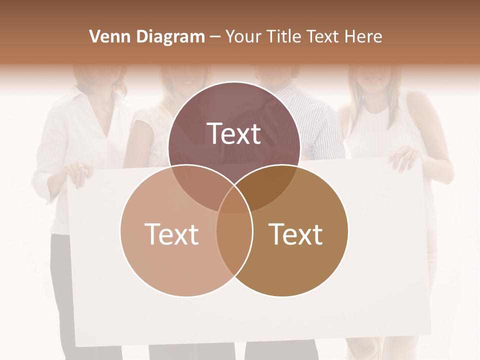 White People Team PowerPoint Template