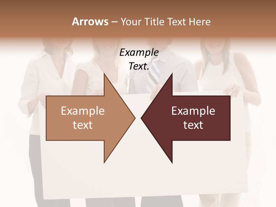 White People Team PowerPoint Template