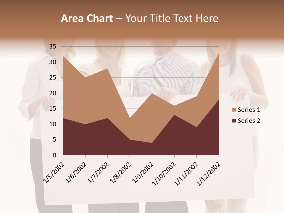 White People Team PowerPoint Template