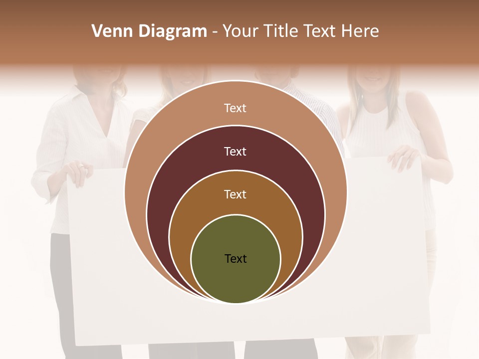 White People Team PowerPoint Template
