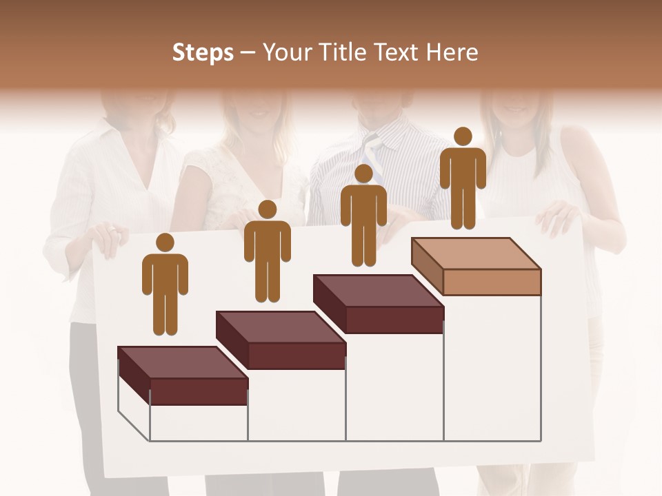 White People Team PowerPoint Template