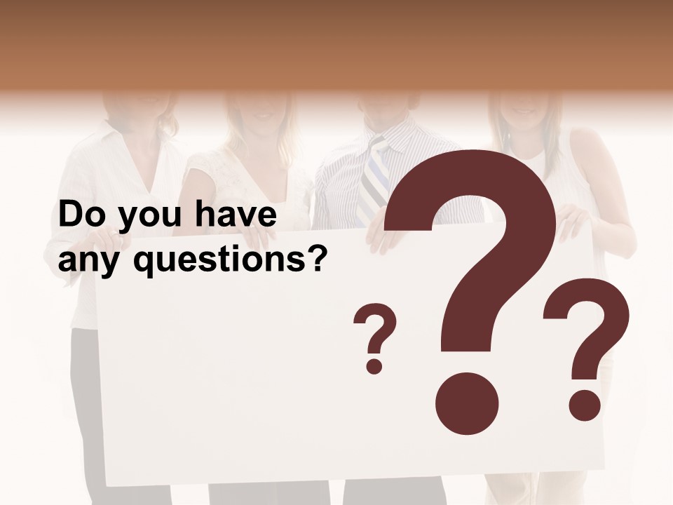 White People Team PowerPoint Template