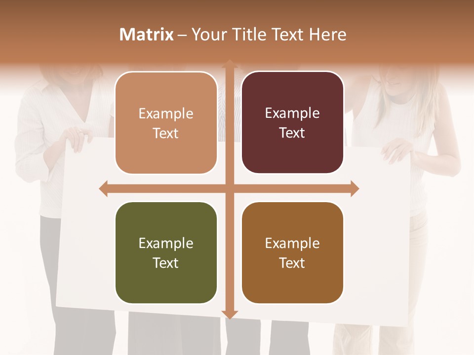 Four Happy Male PowerPoint Template