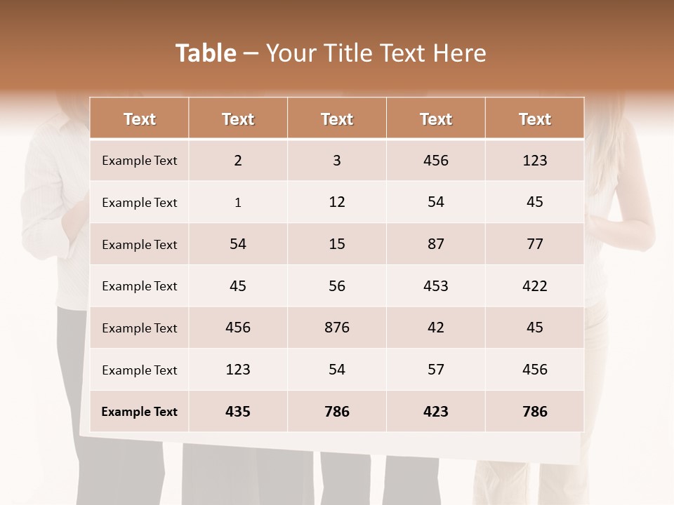 Four Happy Male PowerPoint Template