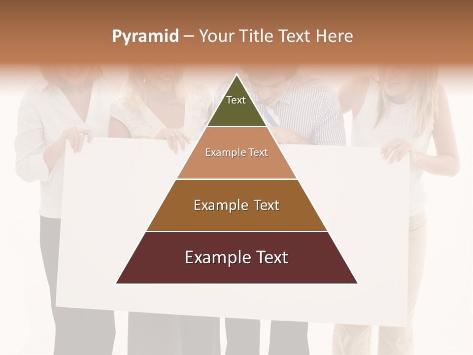 Four Happy Male PowerPoint Template