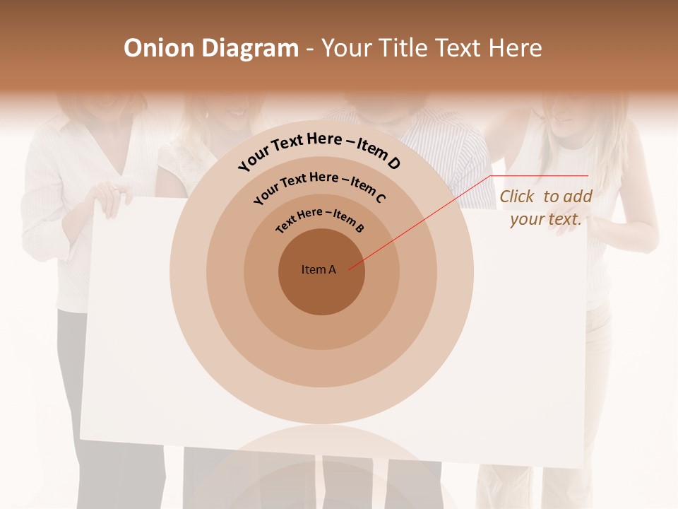 Four Happy Male PowerPoint Template