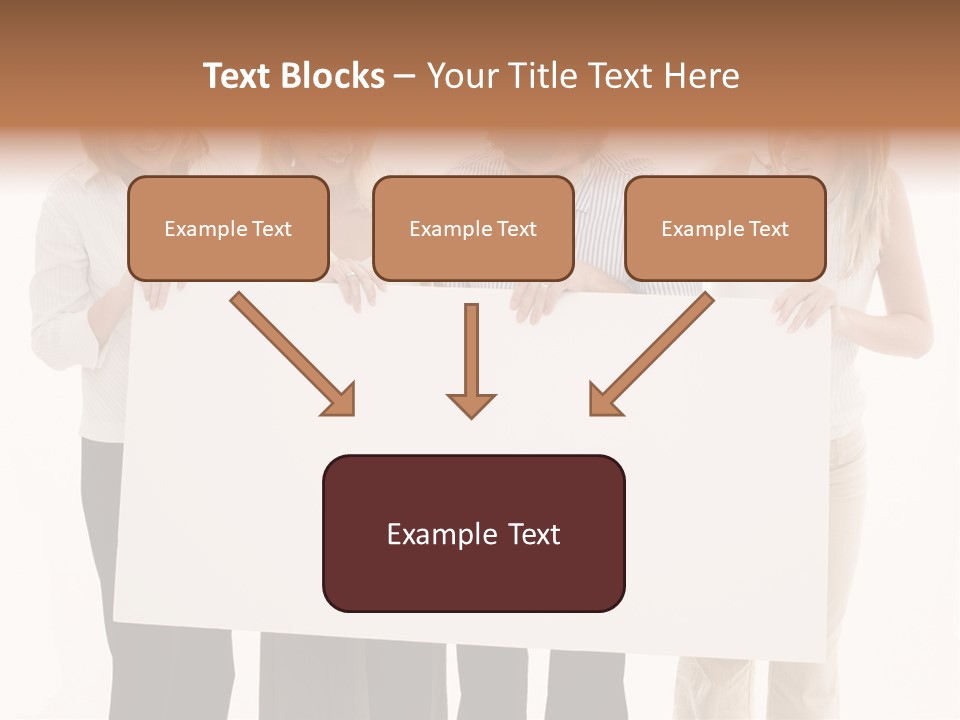 Four Happy Male PowerPoint Template