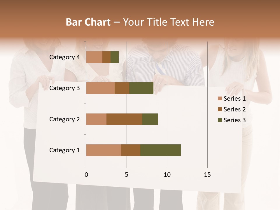 Four Happy Male PowerPoint Template