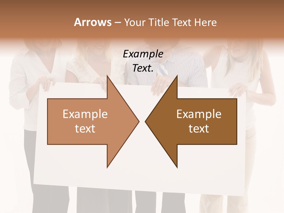 Four Happy Male PowerPoint Template