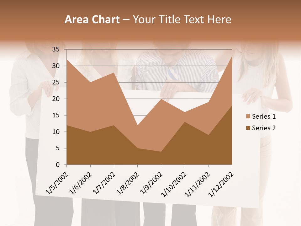 Four Happy Male PowerPoint Template