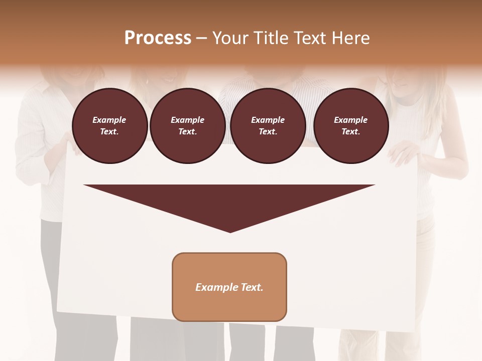 Four Happy Male PowerPoint Template