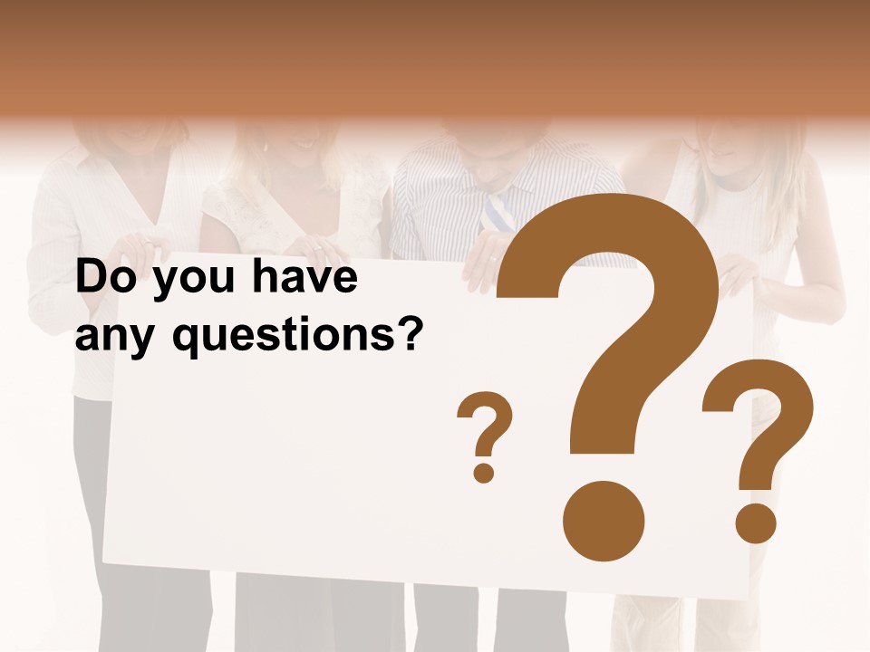 Four Happy Male PowerPoint Template