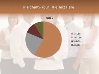 Man Smiling Together PowerPoint Template