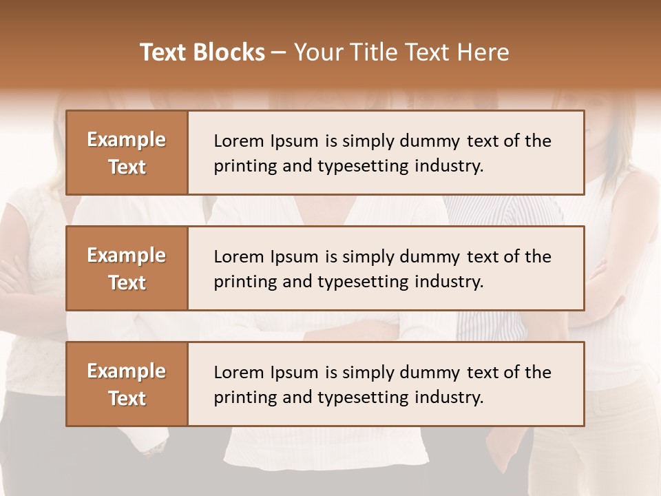 Man Smiling Together PowerPoint Template