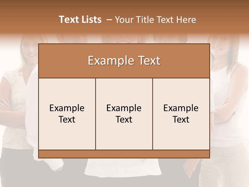 Man Smiling Together PowerPoint Template