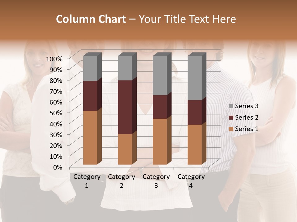 Man Smiling Together PowerPoint Template
