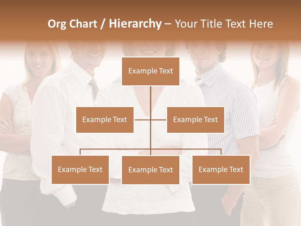 Man Smiling Together PowerPoint Template