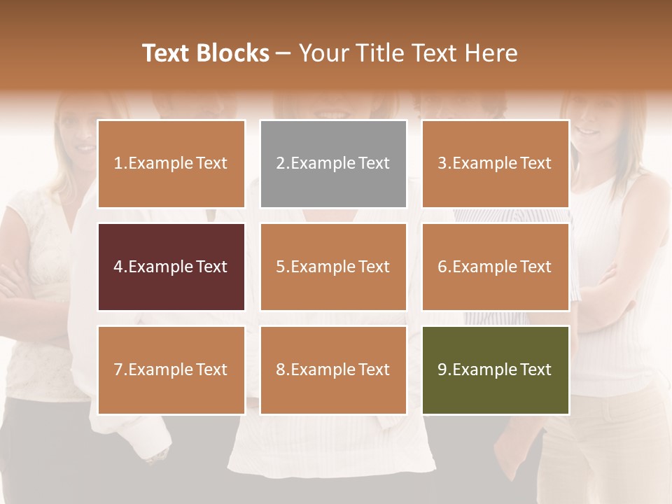 Man Smiling Together PowerPoint Template