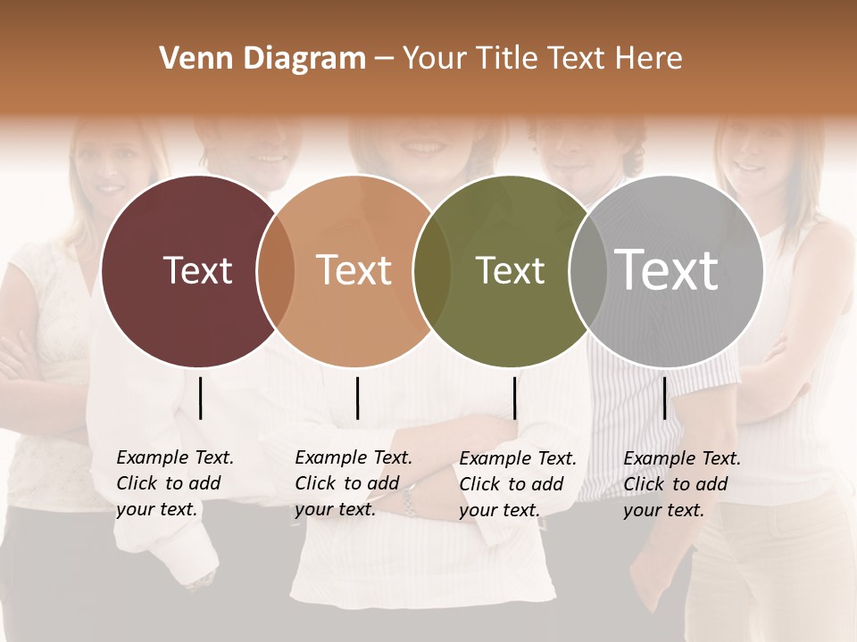 Man Smiling Together PowerPoint Template
