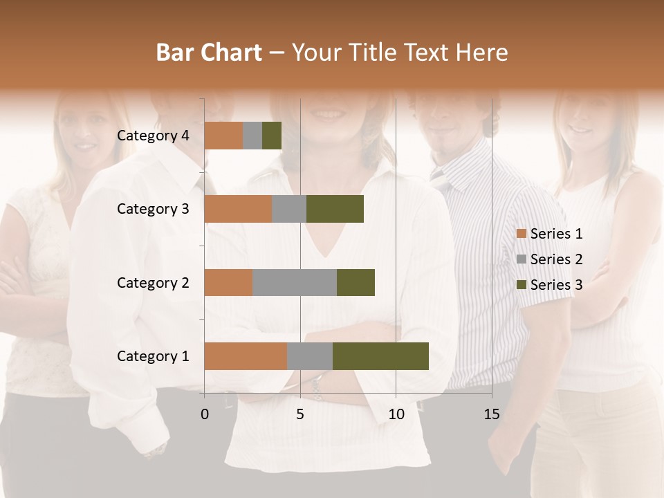 Man Smiling Together PowerPoint Template