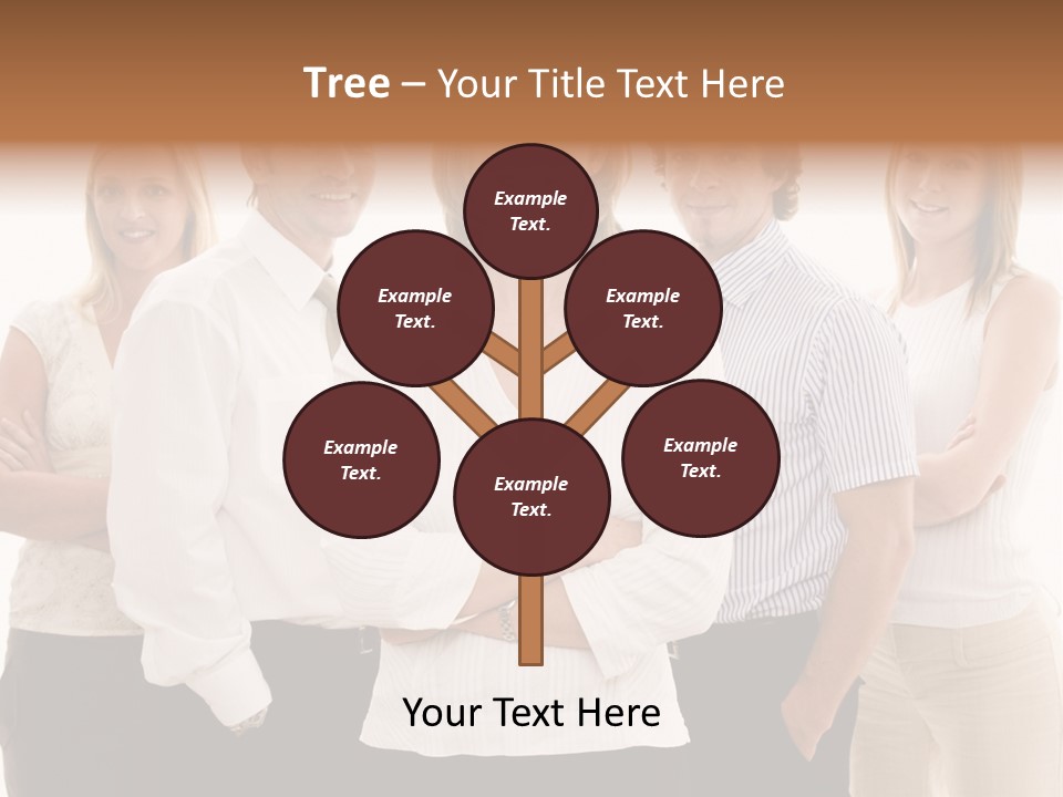 Man Smiling Together PowerPoint Template