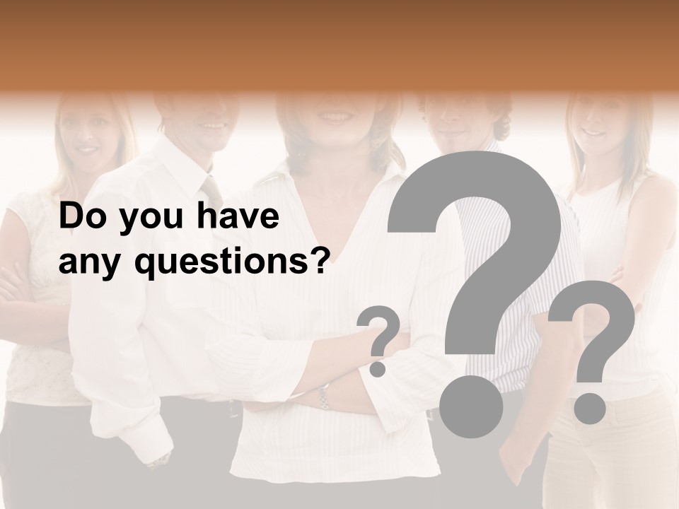 Man Smiling Together PowerPoint Template