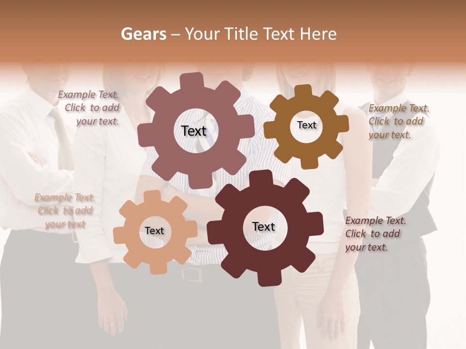 Continents World Symbol PowerPoint Template