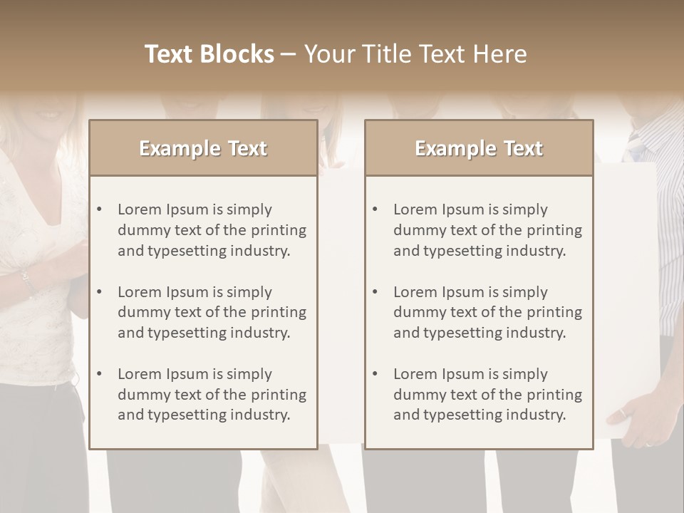 Background Goodlooking Females PowerPoint Template