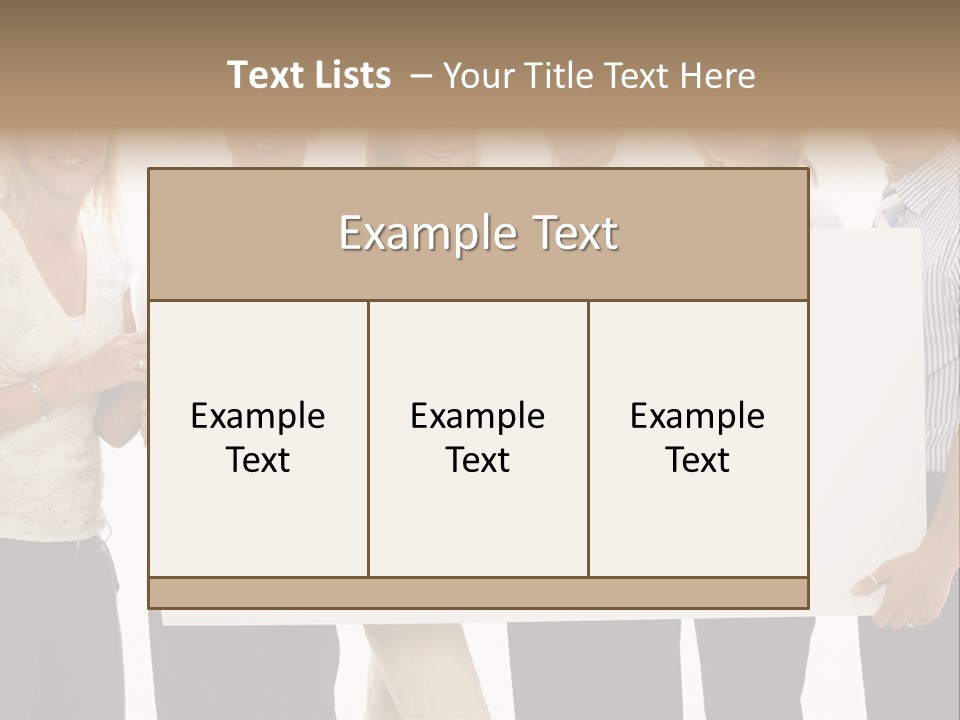 Background Goodlooking Females PowerPoint Template