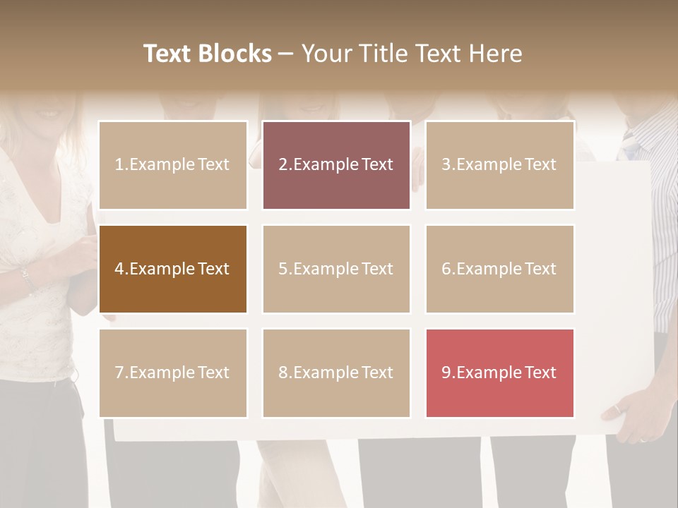 Background Goodlooking Females PowerPoint Template