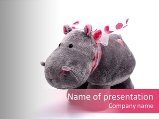 Gift Doll Baby PowerPoint Template