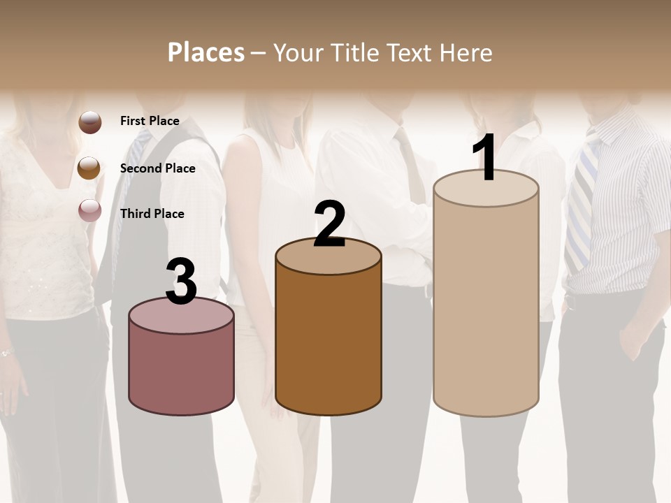 Men Tie Handsome PowerPoint Template