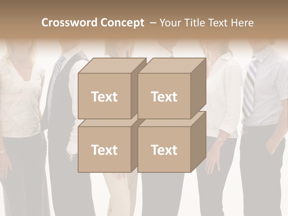 Men Tie Handsome PowerPoint Template