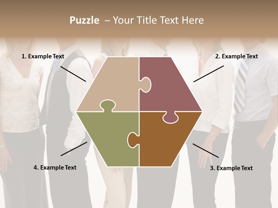 Men Tie Handsome PowerPoint Template