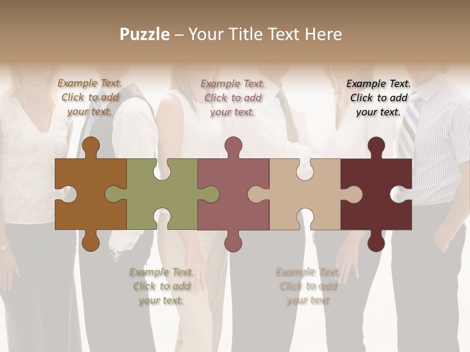 Men Tie Handsome PowerPoint Template