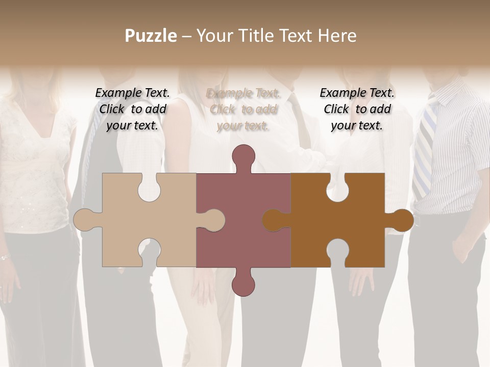 Men Tie Handsome PowerPoint Template