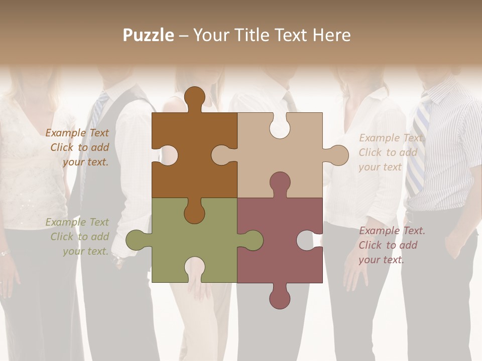 Men Tie Handsome PowerPoint Template