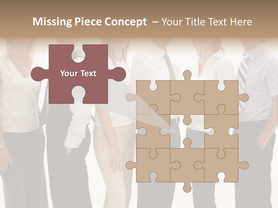 Men Tie Handsome PowerPoint Template