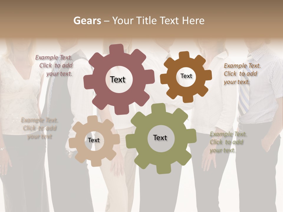 Men Tie Handsome PowerPoint Template