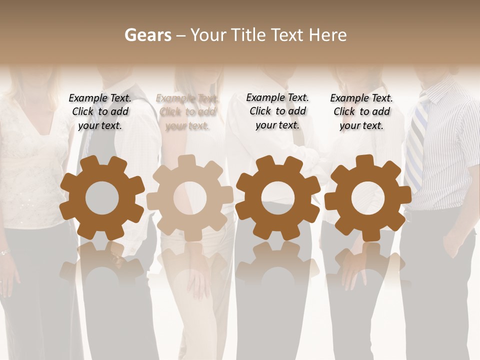 Men Tie Handsome PowerPoint Template