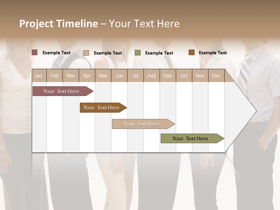 Men Tie Handsome PowerPoint Template