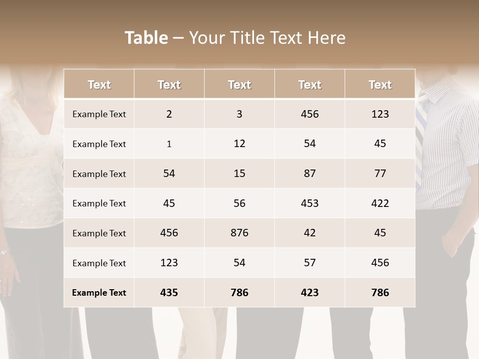 Men Tie Handsome PowerPoint Template