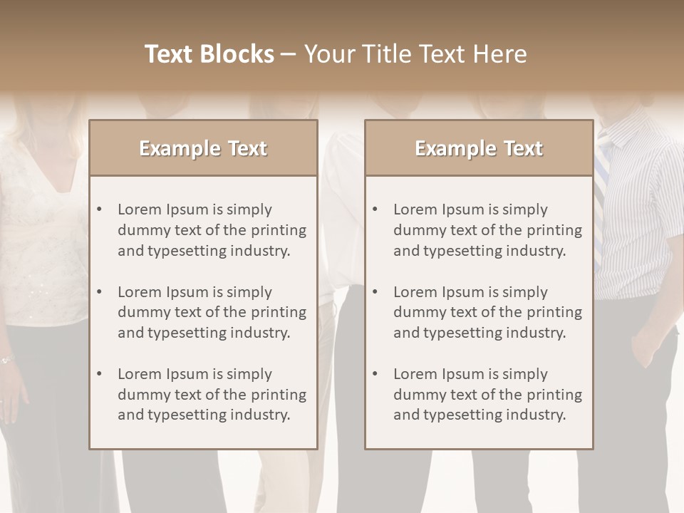 Men Tie Handsome PowerPoint Template